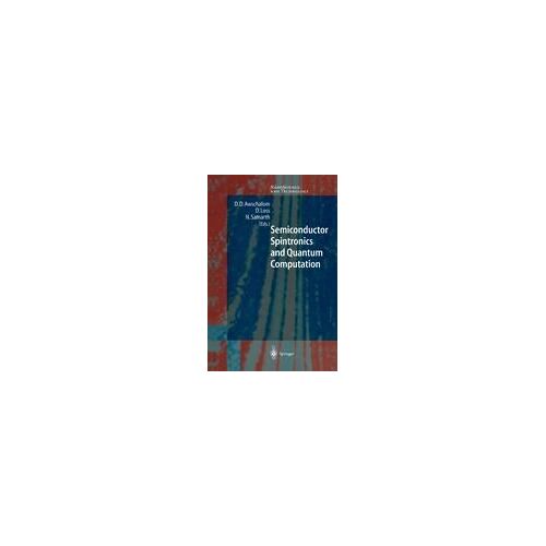 Semiconductor Spintronics And Quantum Computation