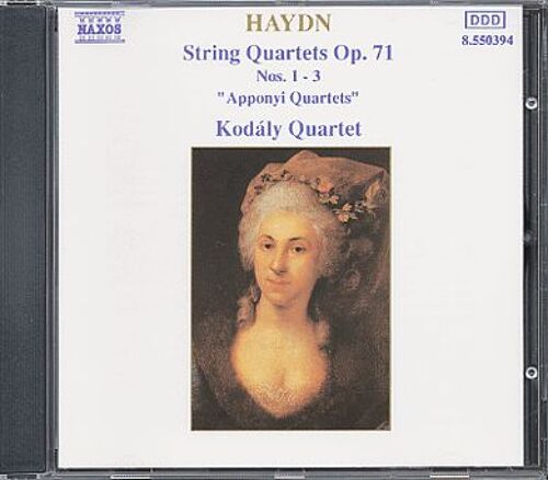Quatuor À Cordes Op. 71 Nos. 1, 2 & 3 Quatuor Kodaly