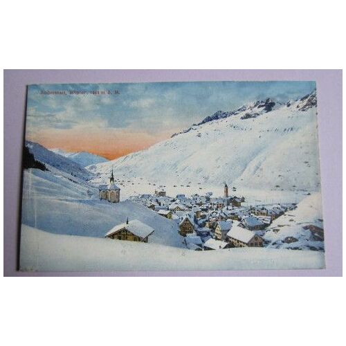 Carte Postale : Suisse, Andermatt