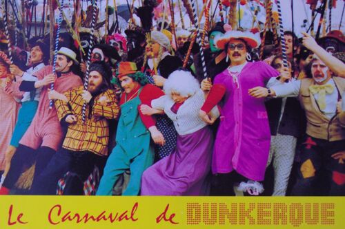 Carte Postale Le Carnaval De Dunkerque, La Bande Des Pêcheurs