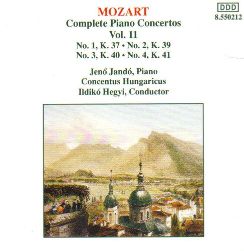 Piano Concertos 1-4/Jando, Hegyi