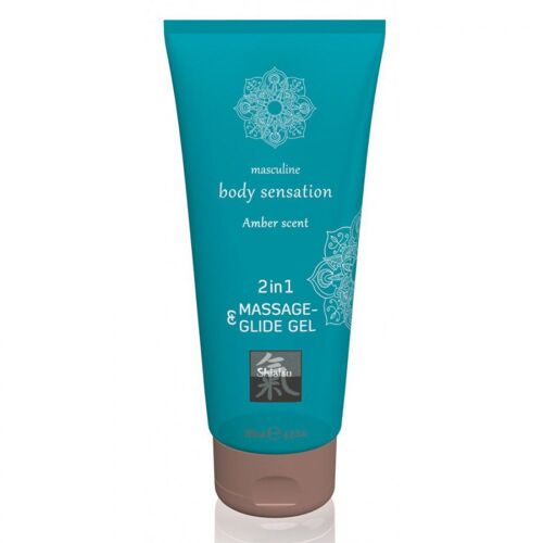 Gel De Massage Lubrifiant Et Gel Pour Massage Ambre 200ml Shiatsu