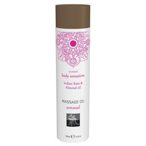 Huile De Massage Huile De Massage Erotic Rose Et Amande 100ml Shiatsu