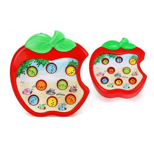 Bon66 Les Enfants Battent Le Jeu De Jouet Hamster Jeu De Musique Électrique Whack-Une Taupe-Pilonnage Animal Y4ud