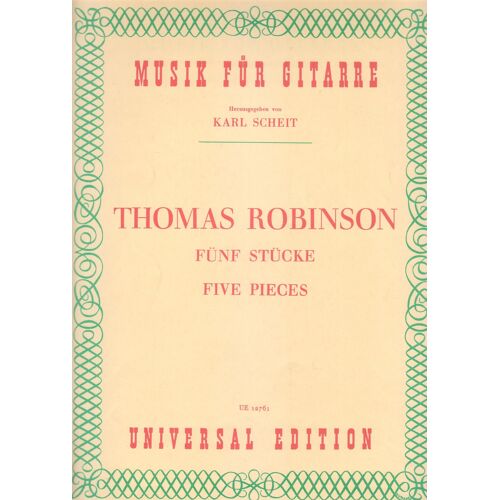 5  Pièces De Guitare De Thomas Robinson