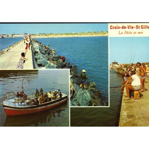 Carte Postale " St Gilles Croix De Vie "