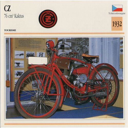 Fiche Moto Passion Cz 76 Cm3 Kaktus