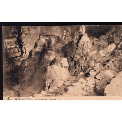 Carte Postale De Rochefort - Han Sur Lesse (Belgique) Grottes De Han : Le Boudoir De Proserpine