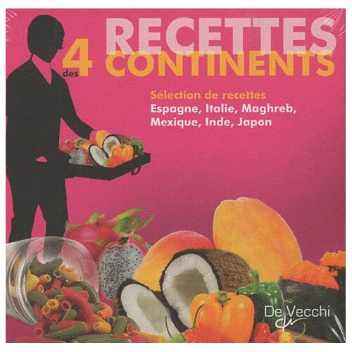 Coffret Recettes Des 4 Continents En 6 Volumes - Chili, Kebab, Pasta, Sushi, Tandoori, Tapas