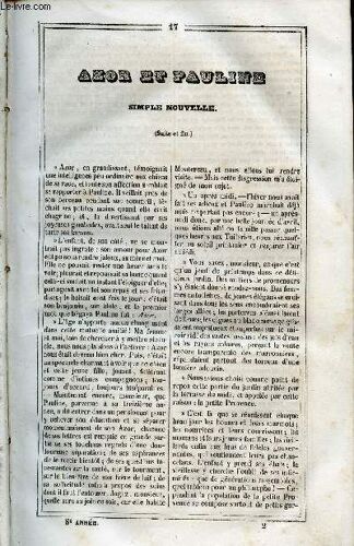 Le Journal Des Enfans - Extrait Du Tome 8 - 8eme Année - Azor Et Pauline (Suite Et Fin) Par L. Auquier - Louis Spohr Par Etienne Gallois - Abel Et Jérôme, Par L. Roux - Le Spetits Neveux De Gulliver(...)