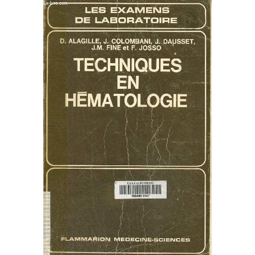 Techniques En Hématologie