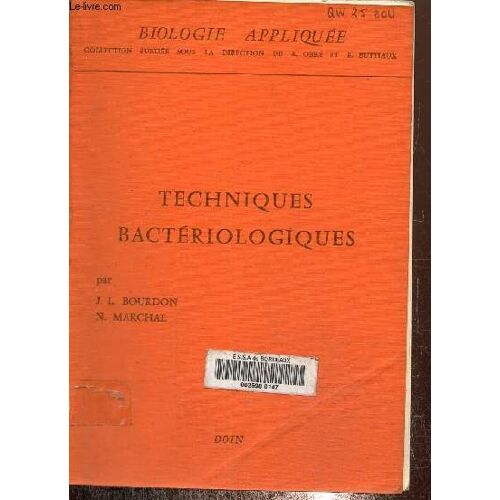 Techniques Bactériologiques