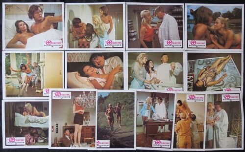 Les 69 Dalmatiennes - Un Film 1972 De Franz Antel - Avec: Sybil Danning, Rinaldo Talamonti, Eva Garden, Sascha Hehn - Film Pornographique - 14 Photos D'exploitation Originales De Cin?ma - 24x30 Cm