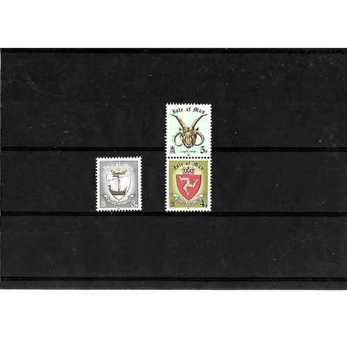 Isle De Man-1979-Lot De 3 Timbres Neufs**-Gomme Intacte- 1 Er Choix