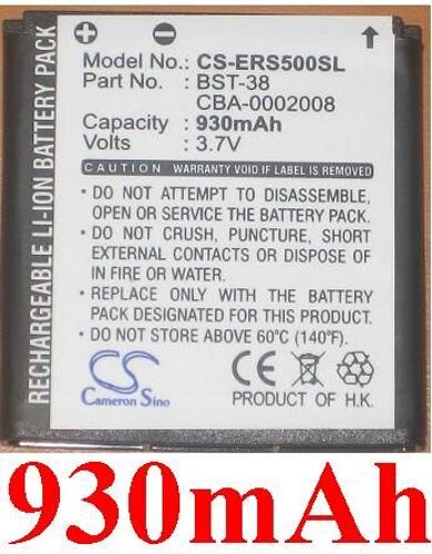 Batterie Compatible Pour Sony Ericsson W980