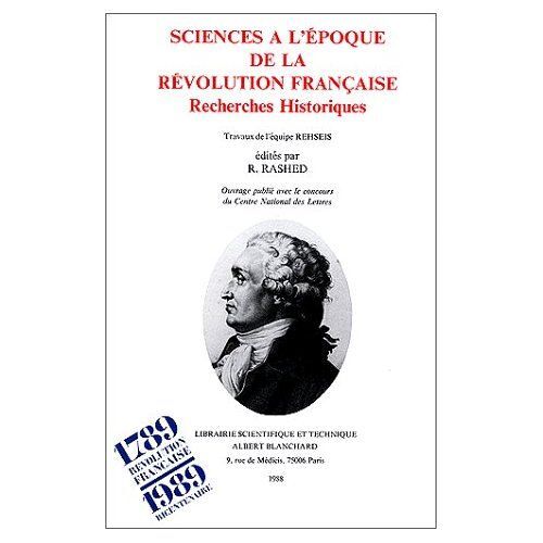 Sciences À L'époque De La Révolution Française