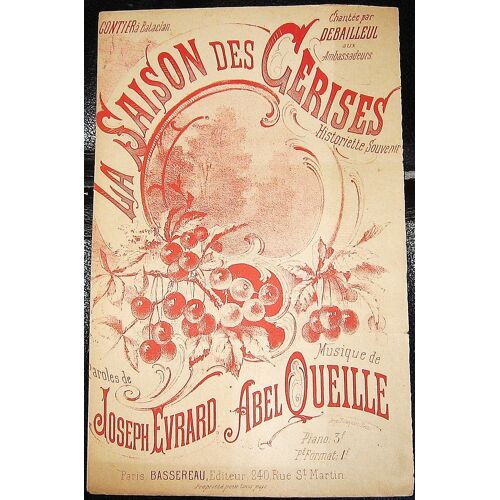 La Saison Des Cerises - Evrard / Queille-
