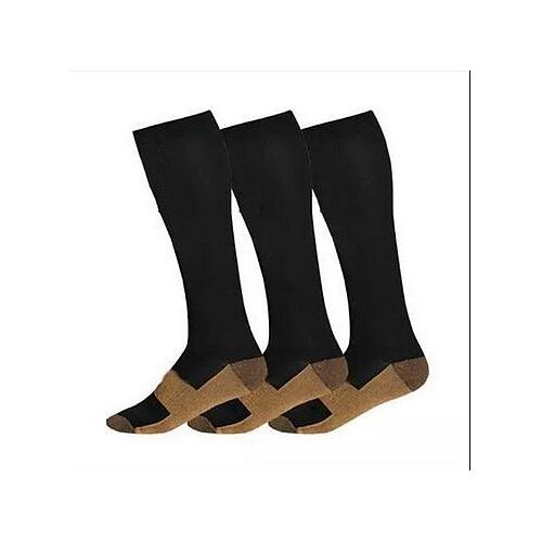 Bas De Compression Avec Fils De Cuivre Incorporés 