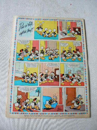 Le Journal De Mickey.   1961.  Nouvelle Serie.  N° 485