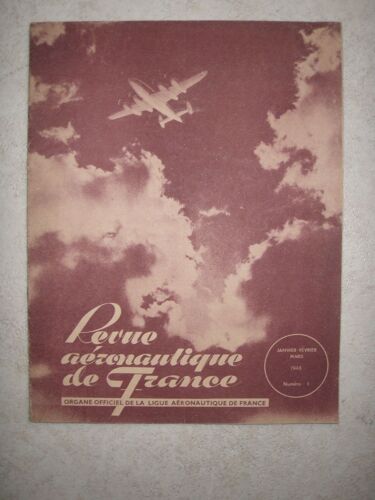 Revue Aéronautique De France N°1
