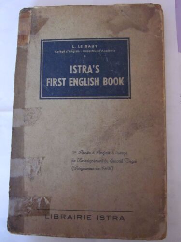 Istra's First English Book