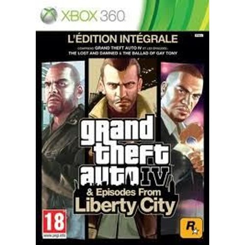 Grand Theft Auto Iv (Gta 4) - Édition Intégrale Xbox 360
