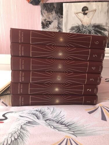Encyclopédie Pour Tout Lidis 6 Tomes 1967