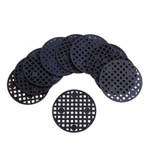 Tampon En Maille Pour Pot De Fleur, 100 Pièces, Diamètre De 4.5cm, Rond, Bonsaï, Tapis De Grille Inférieur, Maille, Trou De Filet De Drainage, Écran De Livraison