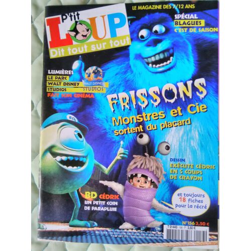 P'tit Loup Dit Tout Sur Tout Le Magazine Des 7/12 Ans 156