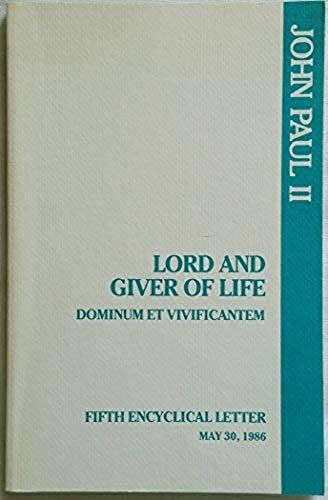Lord And Giver Of Life