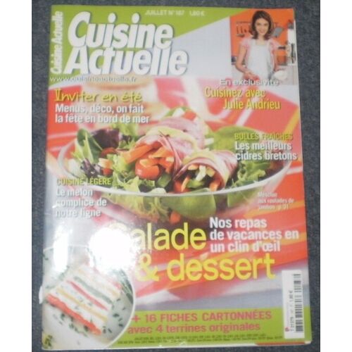 Cuisine Actuelle N° 187 : Salade Et Dessert