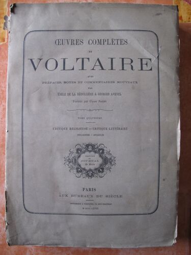 Oeuvres Complètes De Voltaire