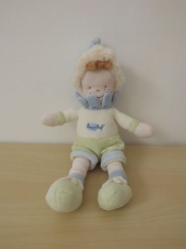 Doudou Fille Fée Blanche Verte Bleu Baby Nat' Babynat