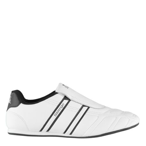 Slazenger Warrior Chaussures De Sport Baskets Basses Enfant Blanc