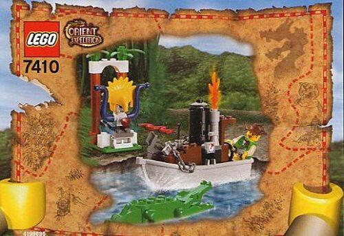 Notice de montage LEGO Orient expedition - N°7410