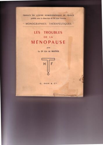 Les Troubles De La Menopause