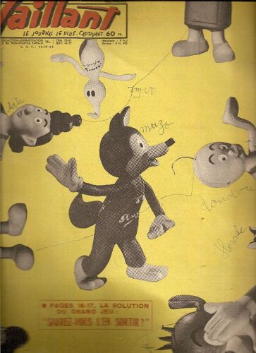 Vaillant 1958  N° 707 : Journal Le Plus Captivant