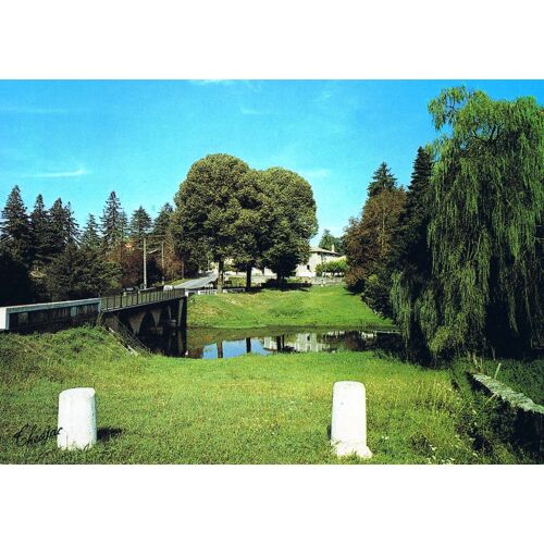 Carte Postale, France, Gironde ( 33 ), Villandraut, Le Pont Sur Le Ciron