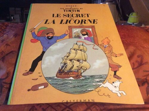 Tintin Le Secret De La Licorne. 1966 D 0053/155