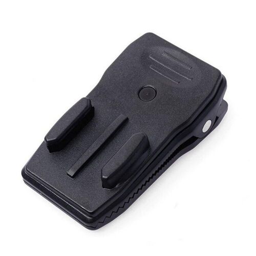 XEME Pince De Fixation Pour Ceinture Avec Chapeau À Dos Rotatif 360 Pour Caméra D'Action Gopro Hero3 3+4