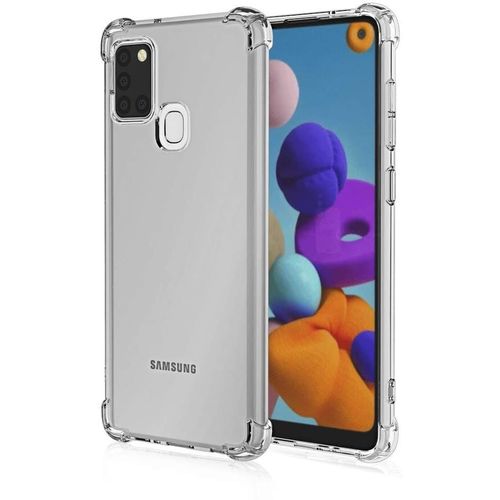 Coque Samsung Galaxy A21s Souple Transparente Flexible Bumper En Gel Tpu Silicone Invisible Antichoc Avec Bords Renforcés Nouveau Galaxy A21s - Accessoires Pochette Case
