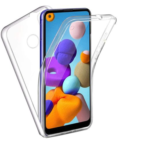 Coque 360 Degrés Samsung Galaxy A21s Protection Intégrale Arrière Pc Case Et Avant Tpu Transparente Smartphone - Accessoires Pochette Exceptional Case Galaxy A21s