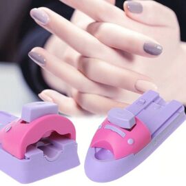 Xeme Nail Art Stamping Impression Timbre Machine Manucure Set Avec 6 Plaques De Motif En Métal Outils De Manucure 