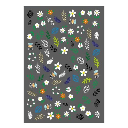 Xeme Feuille D'avocat Cactus Style Xuanya Nail Sticker Nail Sticker 