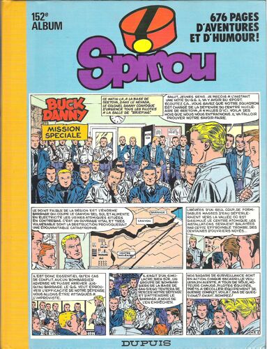 Album Du Journal Spirou N° 152 (Du N° 2125 Au N° 2137)