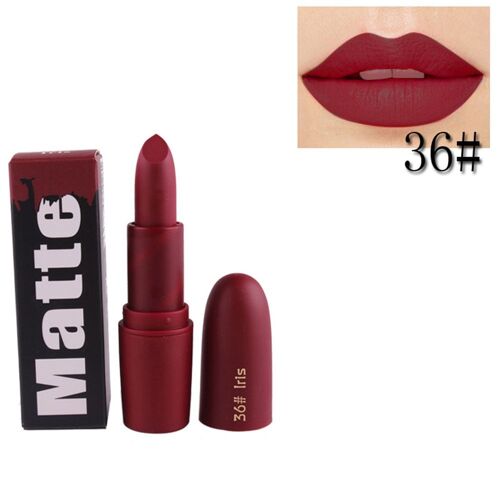 Xeme Miss Rose Rouge À Lèvres Hydratant Matte Smooth Rouge À Lèvres Longue Durée Imperméable 