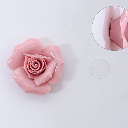 XEME 70Pcs Ruban Adhésif Magique Double Face Imperméable Petit Film Autocollant Sans Trace Strong Tape Dot Crochet