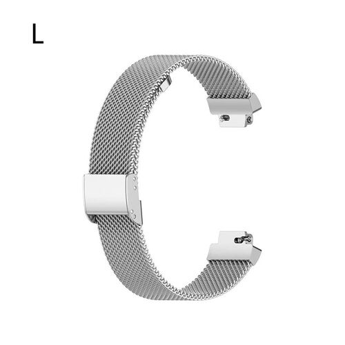 Xeme Pour Fitbit Inspire&inspire Hr Bracelet En Acier Inoxydable Avec Bracelet En Métal