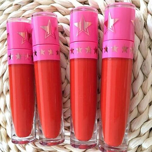 Xeme Pro Femmes Cosmétique Étanche Étoile Mat Rouge À Lèvres Longue Durée Brillant À Lèvres Maquillage 