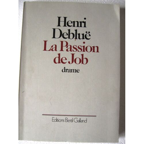 La Passion De Job-Drame